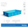 Каркасный бассейн BESTWAY STEEL PRO 400х211х81см, 5700л + фильтр-насос 1249 л/ч 56424 BW