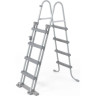 Каркасный бассейн BESTWAY STEEL PRO MAX 427х107см, 13030л + фильтр-насос 3028 л/ч, тент, лестница 56950 BW