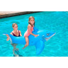 Надувная игрушка-наездник BESTWAY БОЛЬШАЯ БЕЛАЯ АКУЛА 157х71 см, с ручками, до 45 кг, от 3 лет 41032 BW